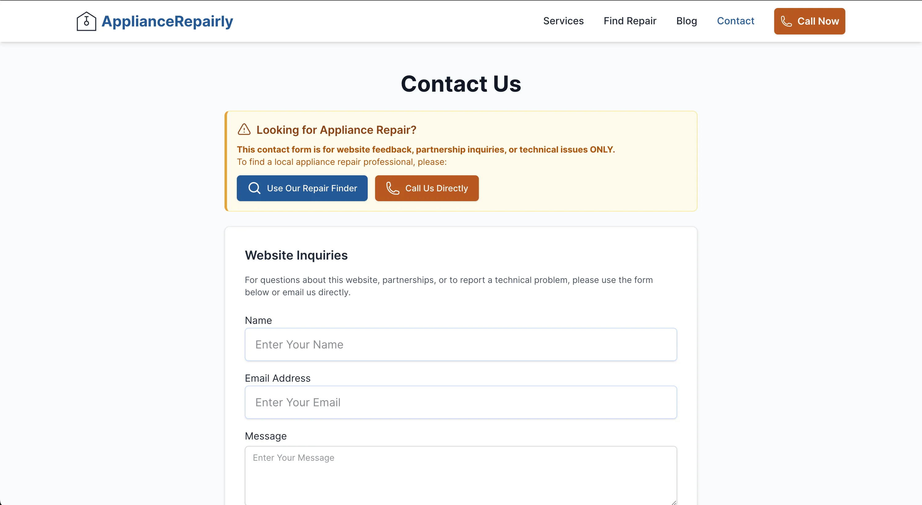 Contact page image