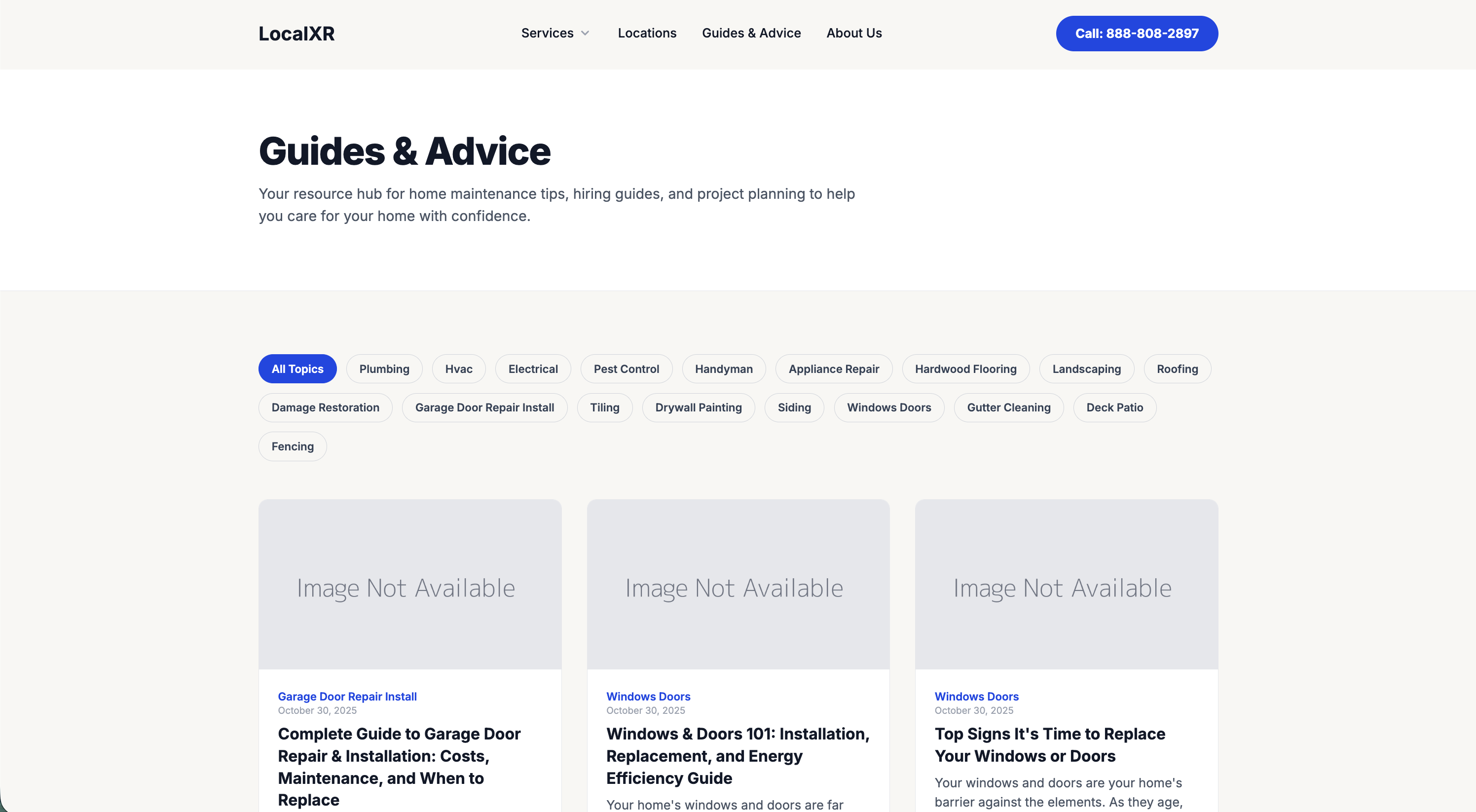 LocalXR - Blog Section