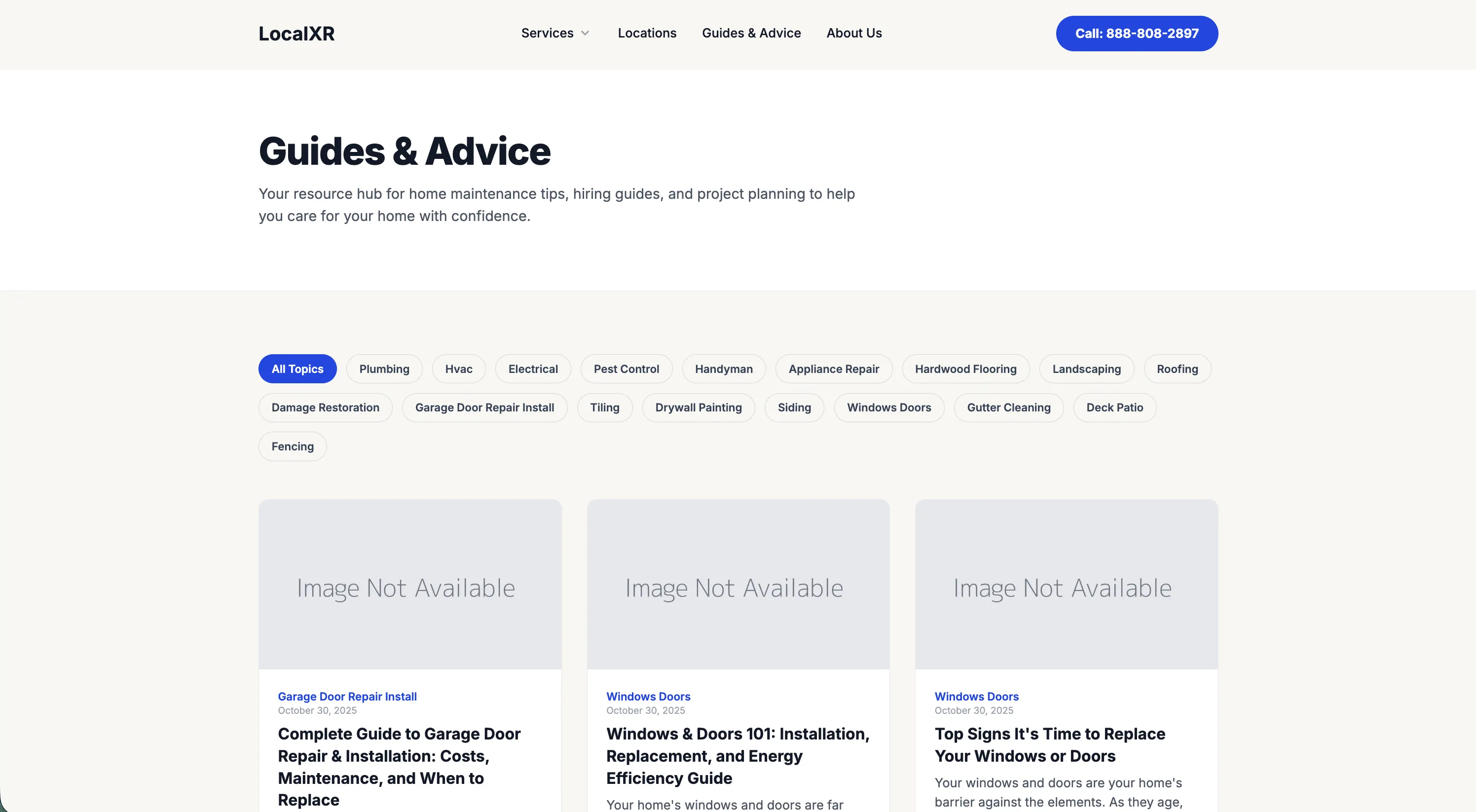 LocalXR - Blog Section