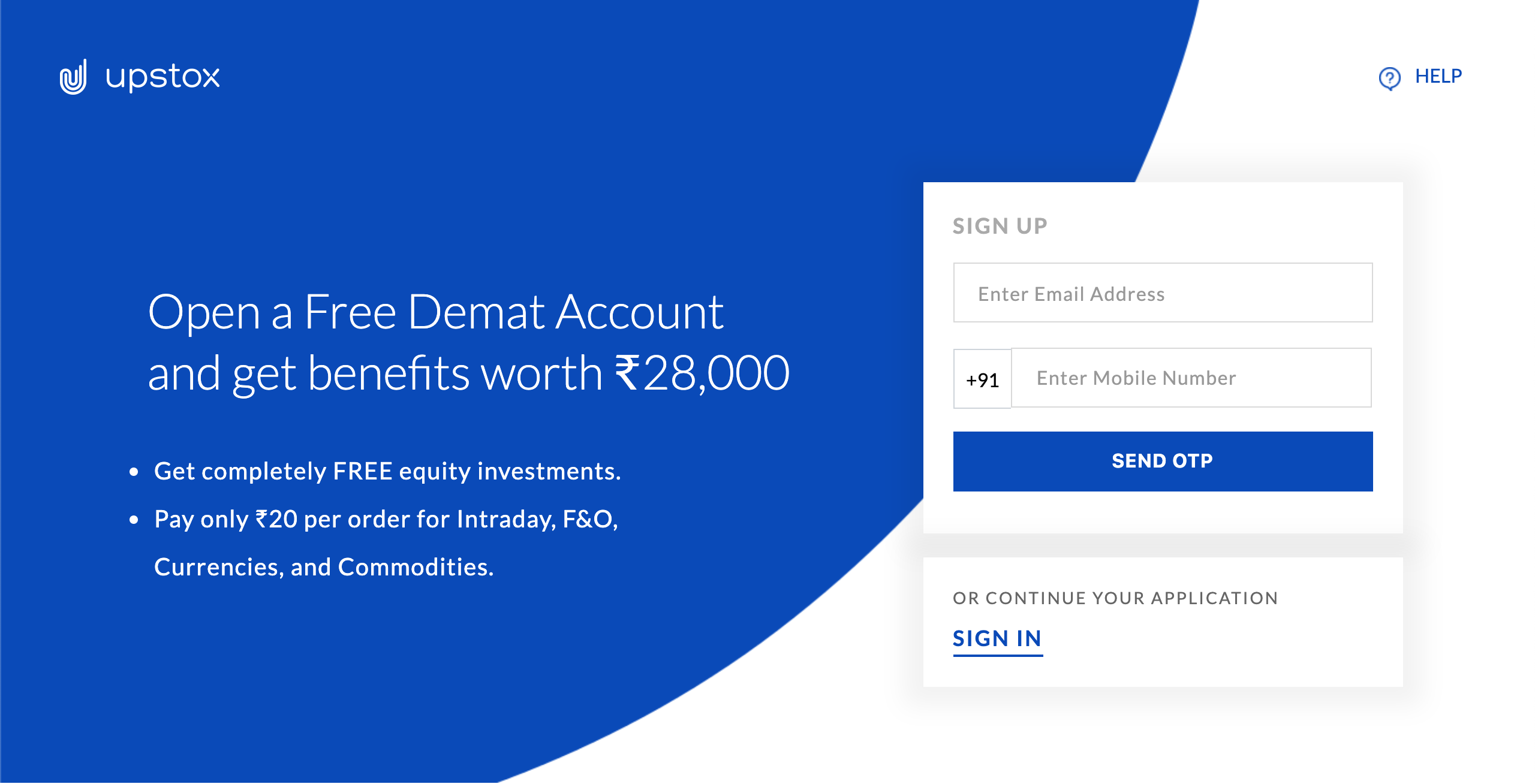 Open a Demat Account Online: Demat Account Opening at Upstox