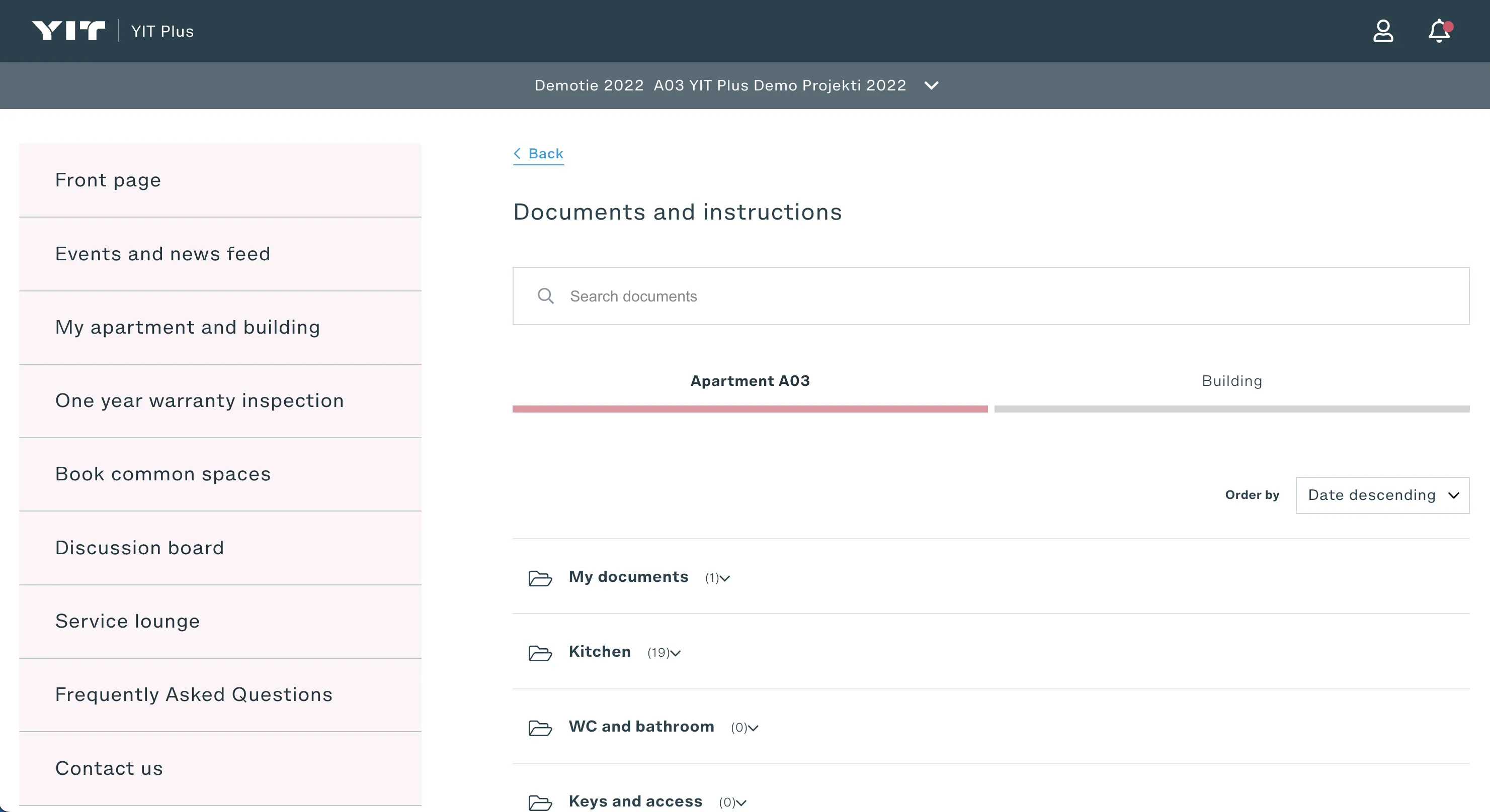 Yit plus - document page | Yit plus